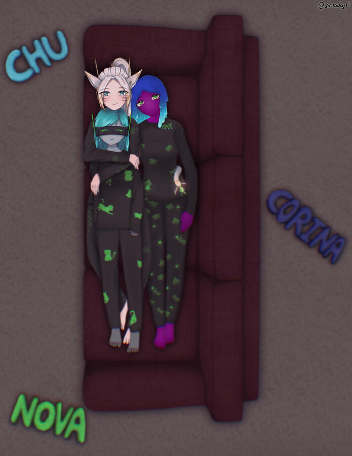 Chroma NOVA Corina Couch Cuddles ALT~