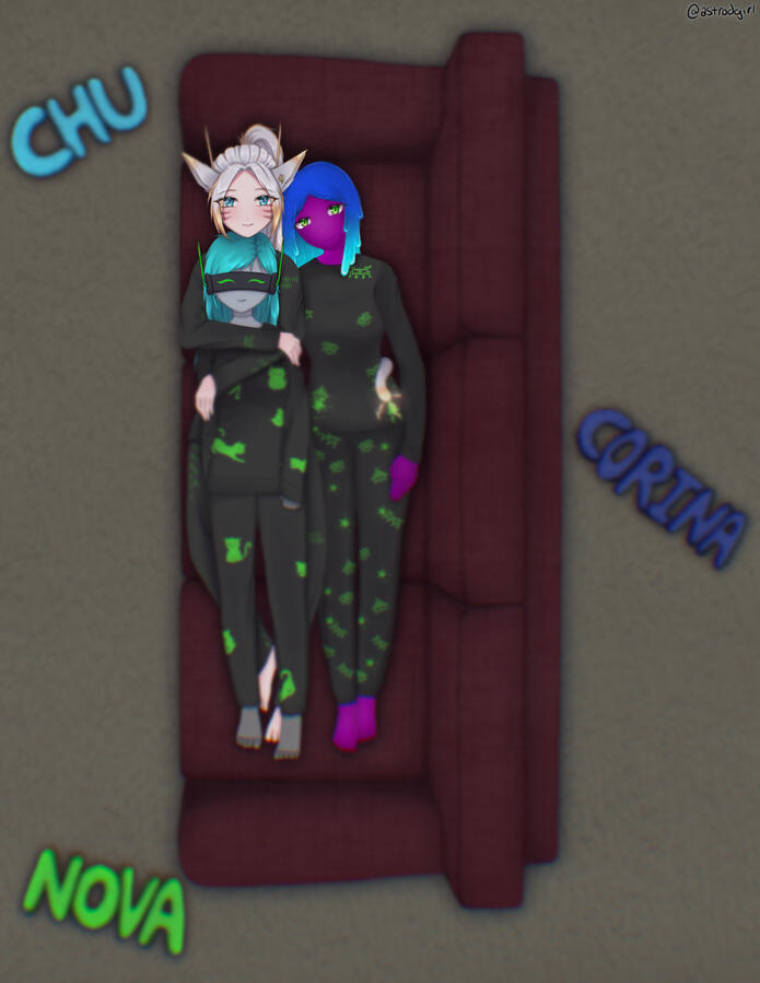 Chroma NOVA Corina Couch Cuddles ALT~ Chroma NOVA Corina Couch Cuddles ALT~