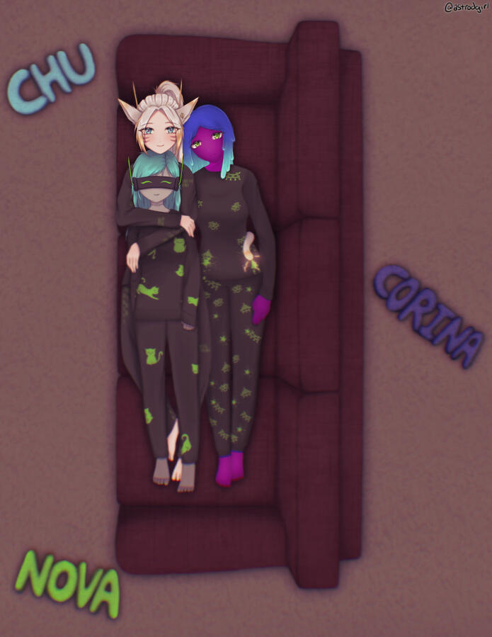 Chroma NOVA Corina Couch Cuddles ALT~ Chroma NOVA Corina Couch Cuddles ALT~