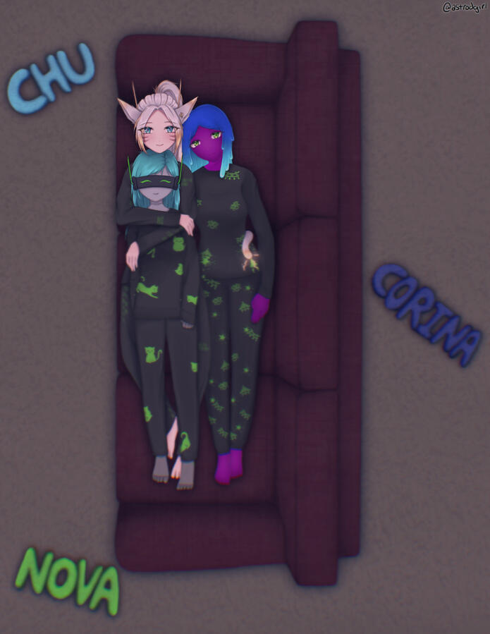 Chroma NOVA Corina Couch Cuddles ALT~ Chroma NOVA Corina Couch Cuddles ALT~